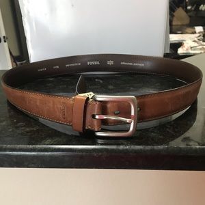 Men’s Fossil Genuine Leather Belt